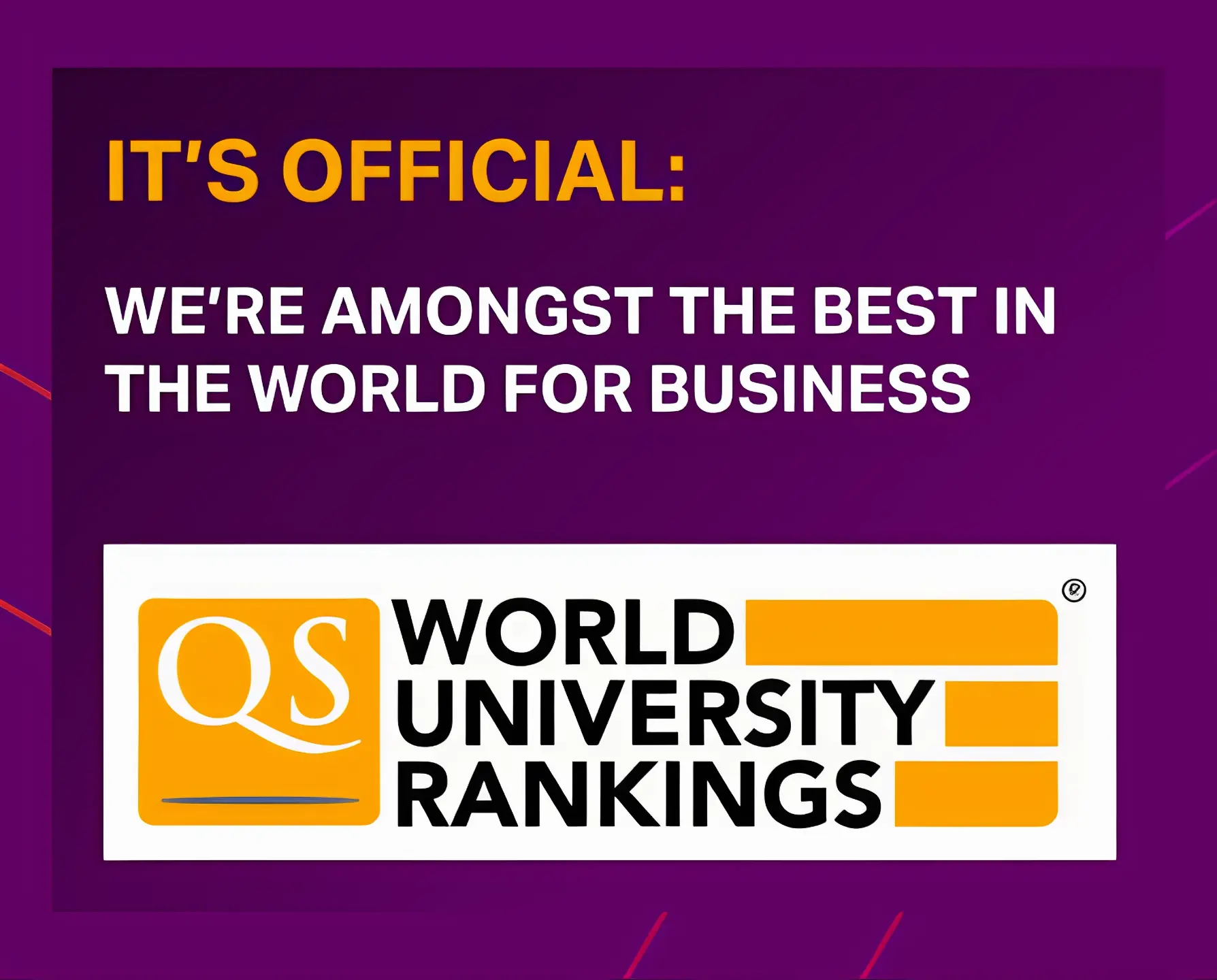 Aston University QS ranking
